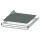 Fekete habszivacs, 459x459 mm, vastagság 3 mm, 578x600 mm széles x mély házmérethez alkalmas