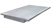 Függesztőtálca 3600 mm-es gerendahosszhoz, horganyzott ráccsal, széxméxma 3550x1250/915x115 mm, űrtartalom 264 l, ral 2000