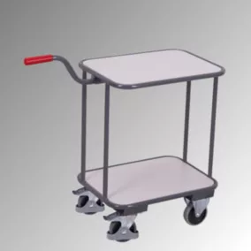   Egykezes kocsik, esd, 2 rakodófelület hxsz 610x455 mm, külső méretek hxszxm 940x455x910 mm, teherbírás 250 kg