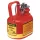 Polietilén biztonsági tartályok, sz x m x ma 117x194x241 mm, űrtartalom 2 liter, piros szín