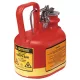 Polietilén biztonsági tartályok, sz x m x ma 117x194x241 mm, űrtartalom 2 liter, piros szín
