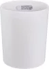 Biztonsági szelektív hulladékgyűjtő, lángálló műanyag, űrtartalom 20 l, átmérő x magasság 280 x 340 mm, világosszürke, 5 darabos csomag