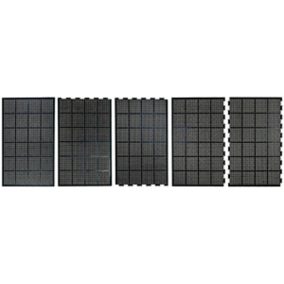   Munkahelyi szőnyeg, sbr/nbr gumi végdarab, hxsz 900x1500 mm, vastagság 12,5 mm r 10, fekete