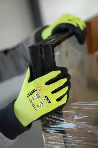 EUROCUT STRONG L440 SÁRGA/FEKETE TDM C LATEX KESZTYŰ_09