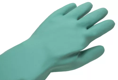 EUROCHEM NI550 ZÖLD NITRIL VEGYSZERÁLLÓ VÉDŐKESZTYŰ_7