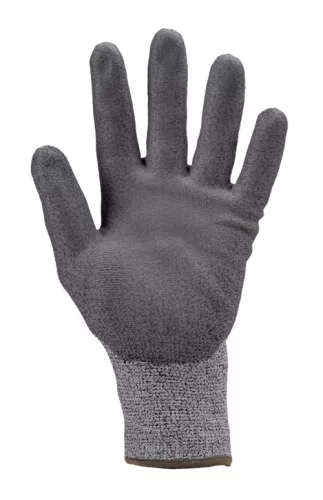 SZERELŐKESZTYŰ, VÁGÁSBIZTOS HPPE, SZÜRKE PU TENYÉRREL_9