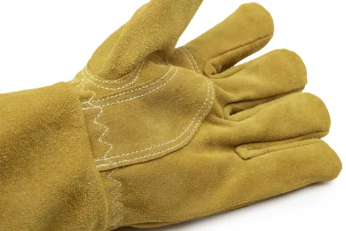 EUROWELD 300 ARANY SZÍNŰ MARHAHASÍTÉK HEGESZTŐ KESZTYŰ_11