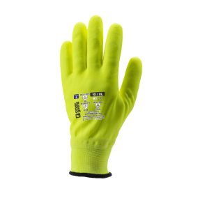 EUROWINTER F100 SÁRGA BÉLELT,HAB.NIT. MÁRTOTT KESZTYŰ_08