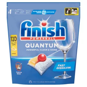 Finish Powerball Quantum All in 1 Lemon – 120 db kapszula 