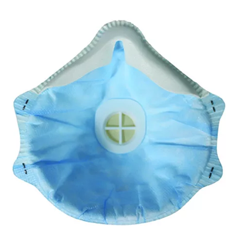 FFP2 NR D KAGYLÓ FORMÁJÚ SZELEPES PORMASZK (ST)