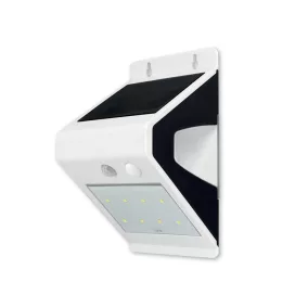   Commel LED falilámpa, napelemes, mozgásérzékelővel 3W 200lm, 4000k,