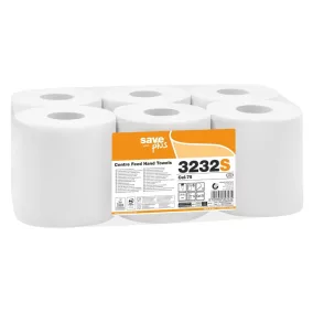   Celtex Save Plus tekercses kéztörlő, 75% cell, 2 réteg, 108m, 450 lap, 19x24cm, 6 tekercs/zsugor