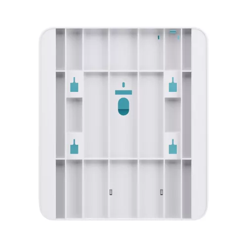 Satino Wepa Hyginity Mini Z hajtogatott kéztörlő adagoló, ABS műanyag, fehér