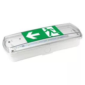   Commel LED vészvilágító lámpatest, 3 órás vész működési idővel, 2,5W IP65 6500k
