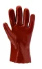 MÁRTOTT PVC KESZTYŰ, BORDÓ, SAV/LÚG/OLAJÁLLÓ, 27CM-ES_10