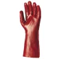 MÁRTOTT PVC KESZTYŰ, PIROS, 36CM HOSSZÚ_9