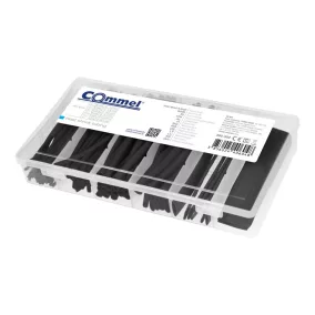 Commel zsugorcső szett  100DB 100mm  fekete