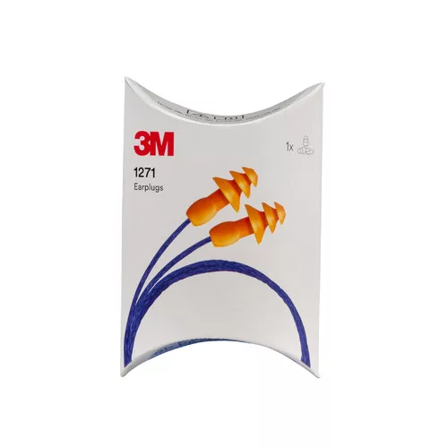 3M 1271 TÖBBSZÖR HASZNÁLHATÓ ZSINÓROS FÜLDUGÓ SNR 25DB