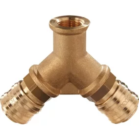   Elosztó menet G 3/8 hüvelyk/15,39 mm IG, 2 csatlakozó DN 7,2 PROMAT/TECWERK