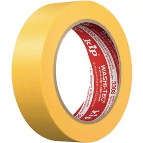   Maszkolószalag 3308 WASHI-TEC®Premium Plus Goldcrepp® sima sárga hossz:50m szélesség:18mm tekercs KIP