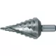 Lépcsős fúró, fúróátmérő 5,3–30,5 mm, HSS spirálhornyos, Z.2 fokozat, 9 RUKO