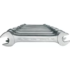   Dupla villáskulcs készlet 6-100 10 részes SW6-32mm CV acél krómozott GEDORE