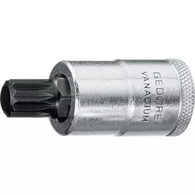   Dugókulcs fej INX 19 1/2 hüvelykes belső többfogú M5 hossz:55mm GEDORE