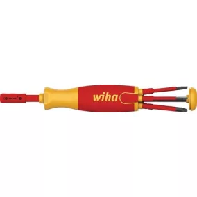   Magazinfúró-tartó 38610 6 részes hornyolt/PH VDE szigetelt, polizsákban