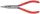 Bekötési fogó L.160mm 0.5-0.75/1.5/2.5 mm² pol.Ku. bevonatú KNIPEX