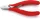 Elektronikai oldalvágó, hossza 115 mm, 4. forma, csiszolt, tükörfényes, KNIPEX