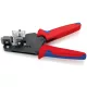 Precíziós csupaszító fogó L.195mm 0.14-6 (AWG 26-10)mm² többkomponensű markolat KNIPEX