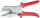 Gérvágó olló L.215mm penge L.56mm KNIPEX