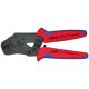 Krimpelő fogó rövid kivitel L.195mm 0.1-1.5 (AWG 27-16) mm² KNIPEX