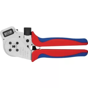   Négy bemélyedéses krimpelő fogó L.240mm 0.14-6 (AWG 26-10)mm² KNIPEX