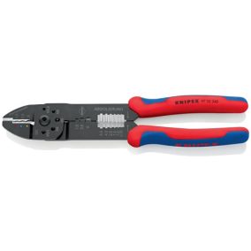   Krimpelő fogó L.240mm 0,5-6 (AWG 20-10) / 0,5-2,5 (AWG 20-13) mm² KNIPEX