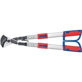 Kábelvágó, hossza 570-770 mm, fej brün. 2K-tok KNIPEX