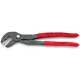 Tömlőbilincs fogó teljes hossz 180mm fej szürke atram.Ku.-bevonat KNIPEX