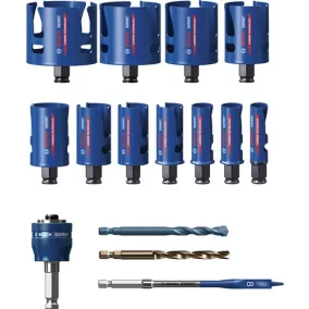   Lyukfűrész készlet Expert Tough Material 15 részes 20-76mm vágási átmérő 60mm BOSCH