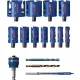 Lyukfűrész készlet Expert Tough Material 15 részes 20-76mm vágási átmérő 60mm BOSCH