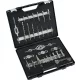 Fémmegmunkáló készlet M3-M12 33 részes HSS műanyag tok PROMAT/TECWERK