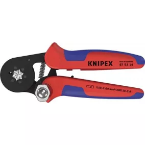   Huzalvég érvéghüvely fogó teljes hossza 180mm 0,08-10,0 (AWG 28-7)mm² barna többkomponensű hüvelyek