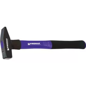   Lakatos kalapács 300g nyélhossz 300mm 3 komponensű markolat acél védőhüvellyel PROMAT/TECWERK