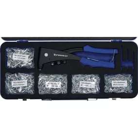   Vakszegecs választék 604 db 4000813025 és vakszegecsek alumínium/acél lemezházban PROMAT/TECWERK