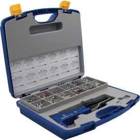   Vakszegecs választék szegecsdoboz 942 darabos műanyag tokban GESIPA