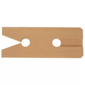 Fűrészlap L170xW65mm gyalult/köszörült bükkfából.