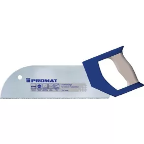   Furnér fűrészlap hossza 325 mm, 15 fog, 2K fogantyú vékony fa panelekhez PROMAT/TECWERK