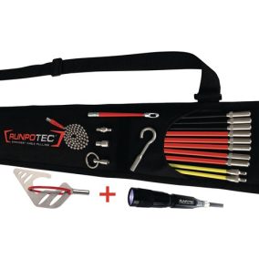   Kábelbehúzó készlet Runpostick Comfort 19 részes RUNPOTEC