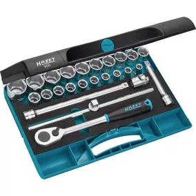  Dugókulcs készlet 900 25 db 1/2 hüvelykes SW 10-32mm Z.90 6KT HAZET
