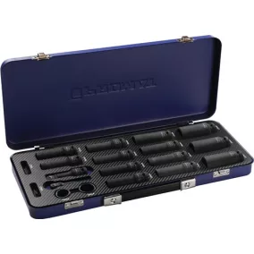   Ütőhüvely-készlet 35 részes, 1/2 hüvelyk hosszú, hatszögletű PROMAT/TECWERK