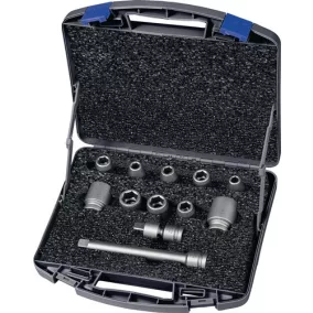   Ütőhüvely-készlet 720 SG 12 OL 12 darabos 1/2 hüvelykes hatszög ASW